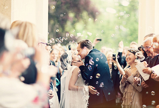 Cape Town Wedding Send Off Bubbles