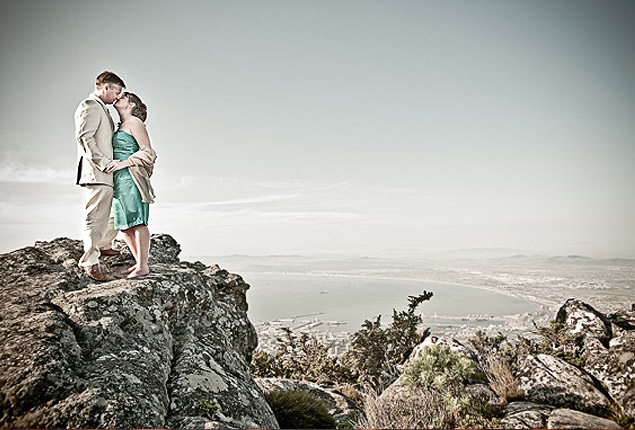 Cape Town Wedding Proposal Table Mountain