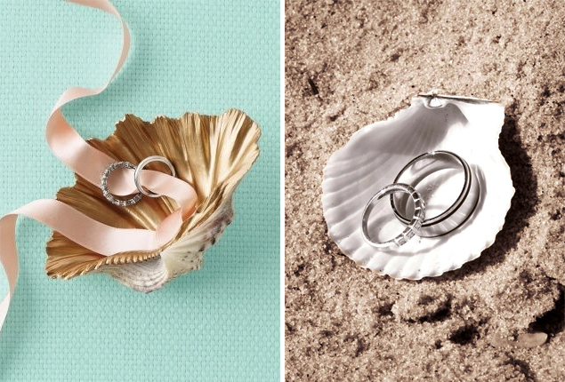 Cape Town Wedding - Beach Ringbearer Seashell